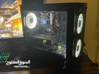  2 كمبيوتر العاب مع شاشه قيمنق معاه Gaming pc with a gaming screen