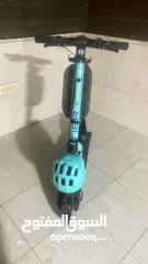  5 سكوتر من نوع تاير مع طاقيه الصليه  و كلشي  48 فولت 15 أمبير