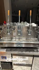  2 ماكينة اسبرسو ثلاث رؤوس wega