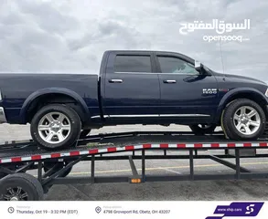  3 عددة موديلات واصناف وارد امريكي (حرة) (Dodge Ram1500 بنزين + ديزل )  خمس بيكمات