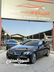  1 مرسيدس E350 2020 AMG فحص كامل ممشى قليل فل اضافات اعلى صنف لون اسود غرفة كاميل