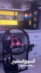  5 Steering wheel Logitech G29 محاكي طبق الاصل دركسون مع هاند بريك و جير الأصلي