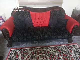  13 كنب مستعمل بحالة جيده