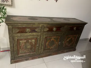  7 Marina Solid Wood Sideboard For Sale
