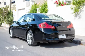  6 إنفينيتي G37 موديل 2012 - 4 جيد - سيارة رياضية مع محرك V6 3.7L