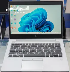  1 Hp elitebook 830g5 i7 8th Gen 16gb/256gb price 13.3 inch Display price 95 Riyal only offer starting