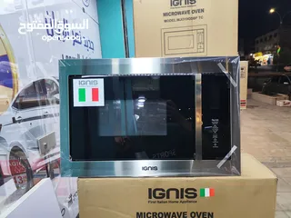  1 عرض نااار على ميكرويف بلت ان ايجنس امتياز إيطالي 31 لتر سلفر ستاتلس او سوكريت اسود