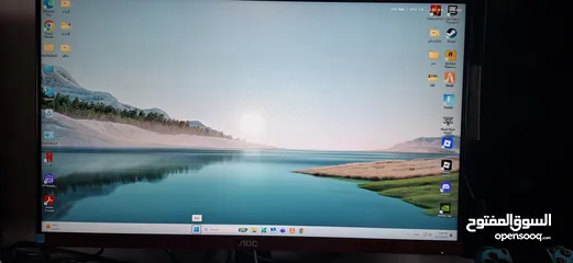  1 شاشة Aoc  جيمنق   144hz 1m