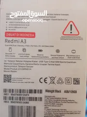  2 redmi a3 128gb 4+4 ram