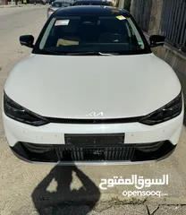  1 كيا Ev6 2022 فحص كامل وارد كوري اعلى صنف بدون فتحه