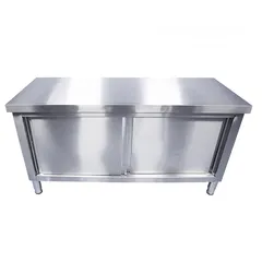  3 Stainless Steel kitchen Base cabinet , Restaurant base cabinet,  Standard material 304 AISI