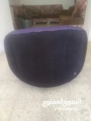  6 كرسي نفخ هواء حجم كبير يتسع جميع العمار بنحاط في حديقه اومسبح