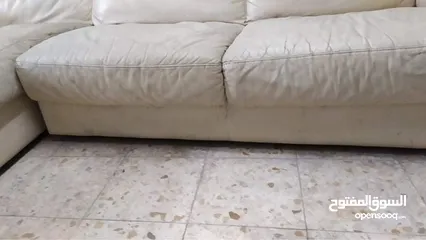  4 كورنر كنب ابيض