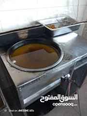  7 عده مطعم مستعمله للبيع كامله