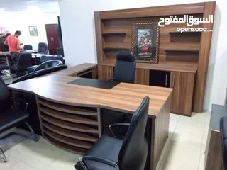  24 مكاتب إدارية فخمة  مدير مودرن تركي بعدة الوان بسعر المصنع شامل التوصيل