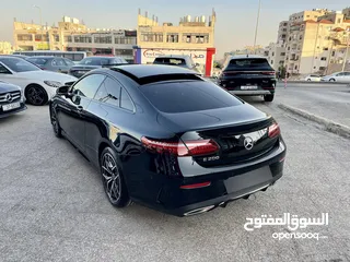  6 مرسيدس E200 AMG كوبيه اسود 2023 كت و بانوراما وارد المانيا بحالة الزيرو