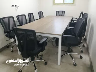  6 ترابيزة اجتماعات (خشب زجاج مودرن كلاسيك اثاث مكتبي) -meeting table