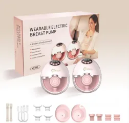  2 شفّاط حليب كهربائي عدد 2 من ماركة كوولي مع تعقيم و تدفئة و طقم فيفامام كامل