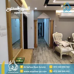  6 شقه مميزه مفروشه للايجار سوبر ديلوكس شارع القدس