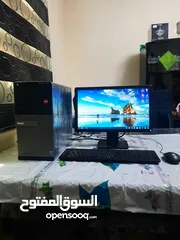  7 كمبيوترات مكتبية مع ملحقاته بي اسعار رخيصة