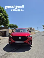  7 سيارة MG zs trophy مميزة جدآ بحالة الوكالة للبيع  استعمال سيدة  تيربو بنزين  صيانة دائمة بوكالة MG