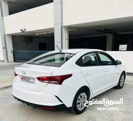  4 هيونداي اكسنت 2021 وكالة البحرين Hyundai Accent model 2021