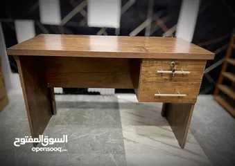 3 مكتب 120*60 خشب لامينت مستورد مع وحدة ادراج معلقه عدد 2 بسعر المصنع