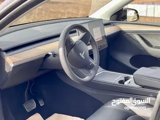  7 تيسلا موديل Y LONG RANGE DUAL MOTOR 2023  فحص كامل اعلى مواصفات