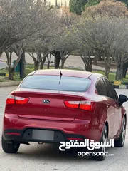  13 كيا ريو 2013  وارد الوكاله ممشى قليل بحالة الشركة  فحص كامل