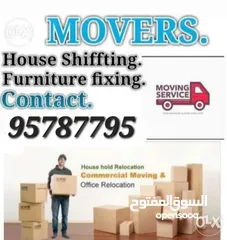  1 Muscat Mover packer shiffting carpenter furniture TV curtains fixing