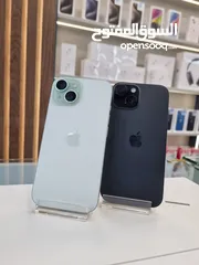  3 بحالة الجديد Iphone 15 128 GB متوفر جميع اللوان  آيفون 15 128 جيجا
