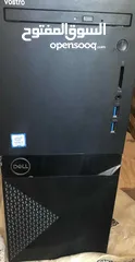  1 جهاز PC I5 8400 جيل ثامن DELL  لدراسه والتصفح والبرجمه والمونتاج والالعاب الخفيفه