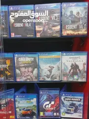  24 سيديات بلايستيشن فور  و فايف PS4 &PS5 CD.S