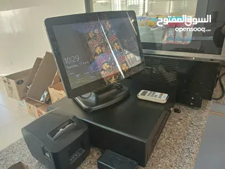  4 كاميرات ويرلس وشاشة كاش