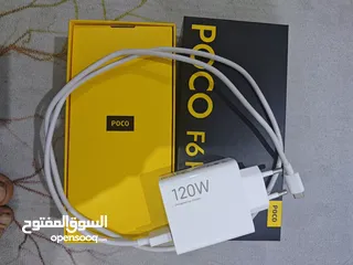  3 POCO F6 PRO استعمال شهر ونص بحاله ممتازه