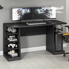  30 طاولات 120سم شامل التوصيل والتركيب مناسب للدراسة والعمل والجيمنج