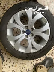  1 جنطات مغنيسيوم مع كاوتشوك بحالة جيدة