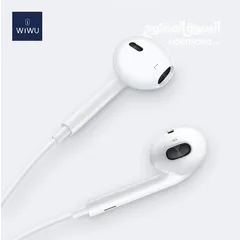  1 WiWU Lightning earbuds 303 Type C  -NEW -MEAGByte