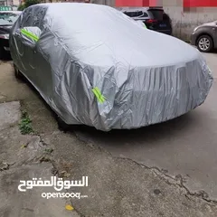  4 غطاء_سيارة ووتر بروف المبطن الثقيل  احمي سيارتك من كل العوامل الخارجية  ضد الشمس والمطر و الغباااار