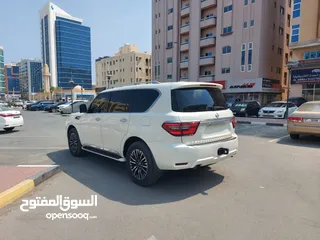  7 DHS 61000/= PATROL LE 2014 FACELIFT 2023 مكيناه كبيره - 5 كيمرات رادار خليجي رقم واحد 2014 محول 2023