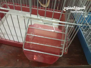  3 قفصين واحد جديد و تاني مستعمل