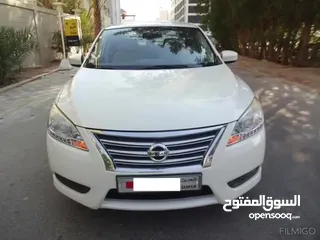  11 Nissan Sentra 1.8 L 2019 White Zero Accident Agent Mainatined Single User Urgent Sale