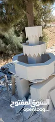  18 عرض على نوافير وشلالات وبابكيو حواض زريعه جميع انواع الحجر البناء والديكورات