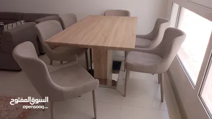  15 Dinning room table with 6 chairs PAN Home