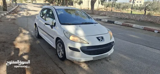  8 بيجو 207 مش 206موديل 2008-اتومتيك -ماتور 1600اصل برايفت  فحص الف وسعر محرقة كاش نظيفة من الاخر