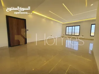  3 شقة دوبلكس طابق اول مع روف للبيع في الدمينة بمساحة بناء 340م
