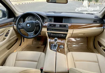  11 بي ام دبليو BMW530   6 سلندر / موديل 2013  /صبغ وكاله بالكامل و بحاله ممتازه