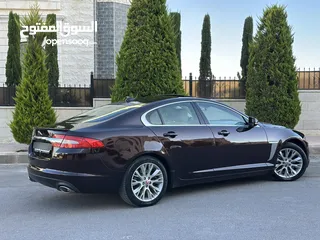  3 JAGUAR XF 2014 Full option وارد الوكالة / صيانة الوكالة قاطعة مسافة 100 الف كم