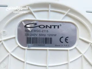  3 ماكينة وافل استخدام خفيف Conti