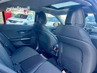  24 مرسيدس C180 موديل 2023 افنجارد فتحة غرافيت بحالة الزيرو وارد المانيا مميزة